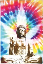 Poster Rokende Boeddha