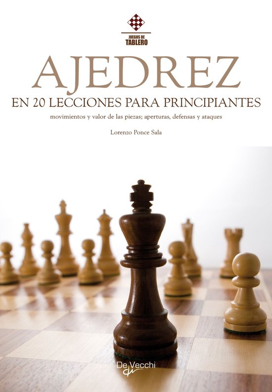 El ajedrez en 20 lecciones para principiantes - cover