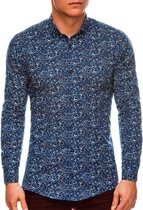 Heren - Overhemd - Ombre - K525 - Navy