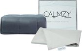 Calmzy Verzwaringsdeken Bundel 8 kg - Superior Chill - Verzwaringsdeken &  Verzwaringsdeken Hoes - 150 x 200 cm - Grijs