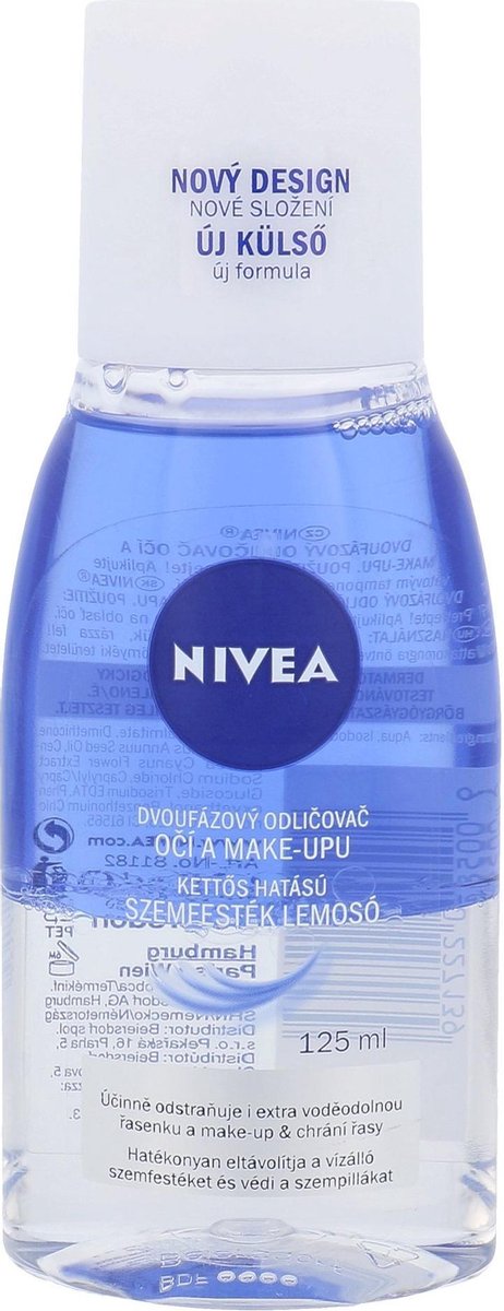 Nivea Double Effect Eye Make-up Remover 125 Ml For Women