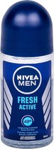 Nivea Fresh Active Roll-on Antiperspirant Deodorant 40 Ml