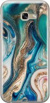 Samsung Galaxy A5 2017 siliconen hoesje - Magic marble - Soft Case Telefoonhoesje - Multi - Marmer