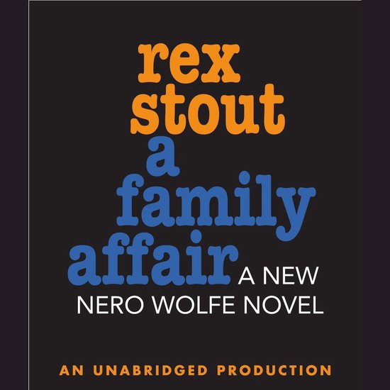 A Family Affair - cover