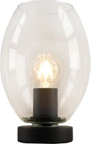 Olucia Giulio - Design Tafellamp - Metaal/Glas - Transparant;Zwart