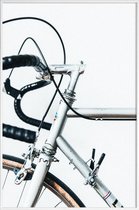 JUNIQE - Poster in kunststof lijst Le Super Bike -30x45 /Grijs & Zwart