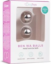 Easytoys Ben Wa Ballen 19 mm - Zilverkleurig
