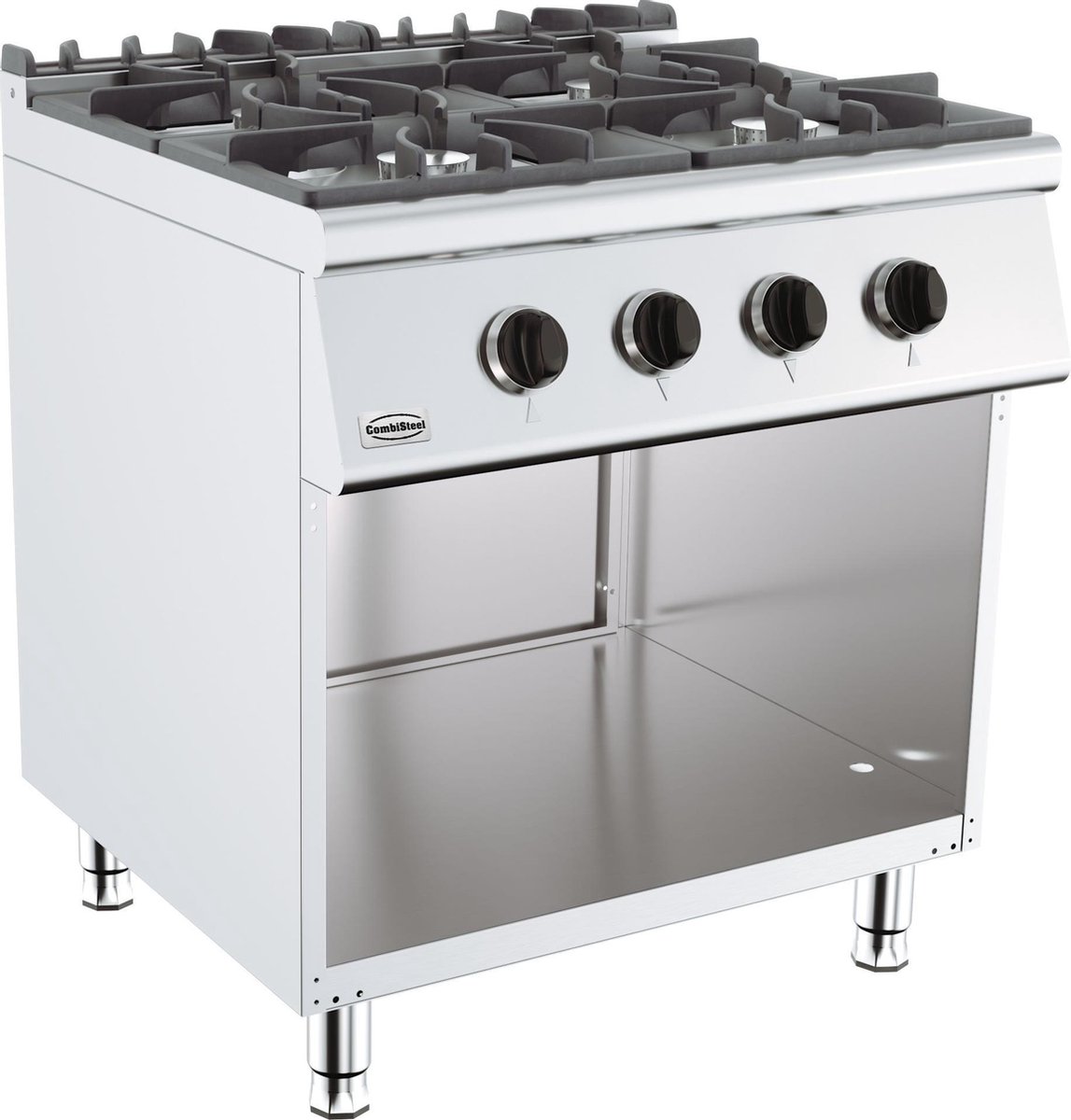 Combisteel Base 700 Gaskooktafel 4 Br. 7178.0405 - Horeca & Professioneel