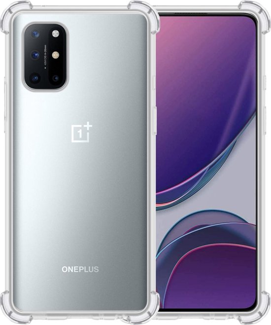 OnePlus 8T Case Transparent - OnePlus 8T Case antichoc Case Cover - Transparent