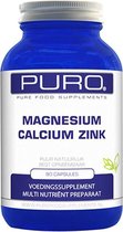 Puro Magnesium Calcium Zink Capsules Botten/Spieren