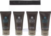 Molton Brown 4 Piece Gift Set: 2 X Coastal Cypress & Sea Fennel Body Wash 30ml - 2 X Ylang Ylang Body Lotion 30ml