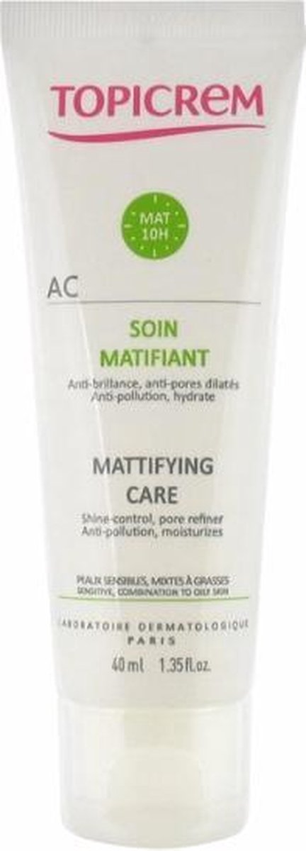 Topicrem - Ac Mattifying Care (Oily And Sensitive Skin)
