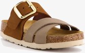 Hush Puppies meisjes bio slippers - Cognac - Maat 31