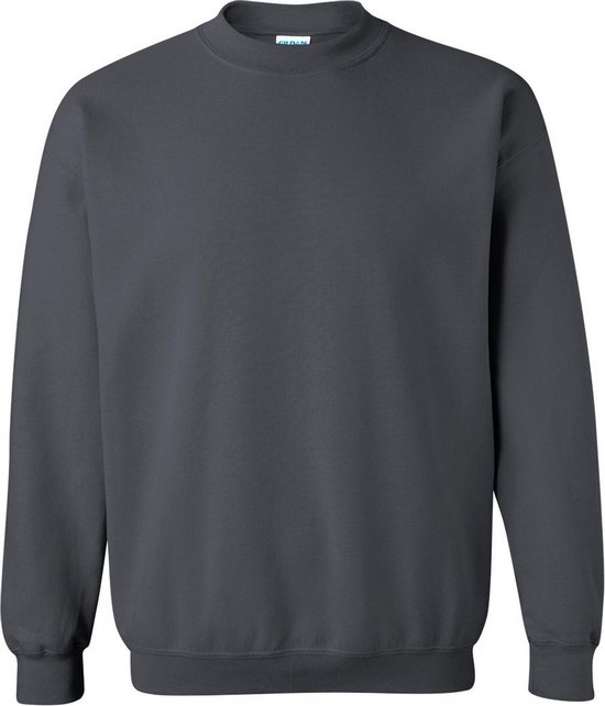 Gildan Zware Blend Unisex Adult Crewneck Sweatshirt voor volwassenen (Houtskool)