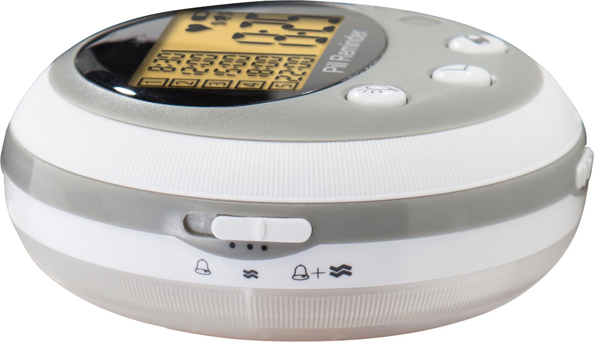 Alecto Care ACP-80 Elektronische Pillendoos met Alarm - Hulp bij medicijn  gebruik -... | bol.com