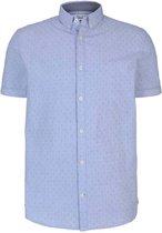 Tom Tailor Korte mouw Overhemd - 1025214 Bleu (Maat: M)