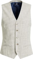 WE Fashion Heren gilet met pied-de-pouledessin, Randolph