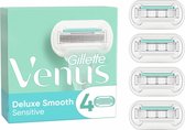 Gillette Scheermesjes Venus Deluxe Smooth Sensitive 4 stuks