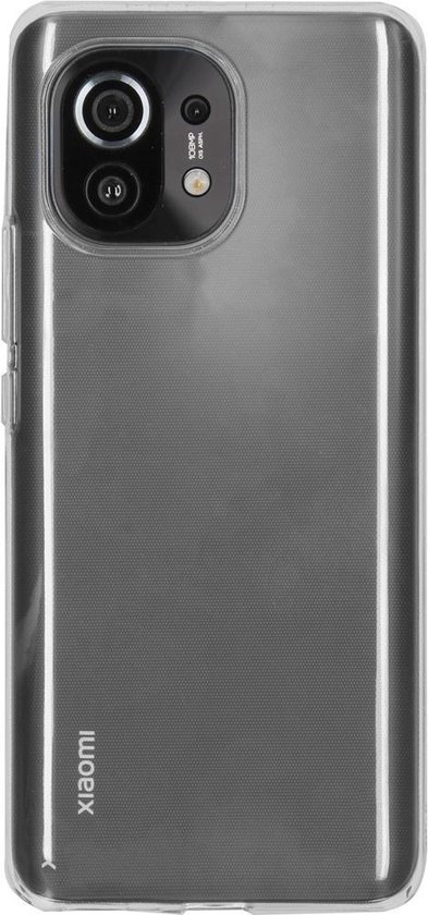 iMoshion Hoesje Geschikt voor Xiaomi Mi 11 Hoesje Siliconen - iMoshion Softcase Backcover smartphone - Transparant