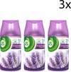 Air Wick Freshmatic Automatische Spray Luchtverfrisser - Paarse Lavendel Navulling - 3 Stuks - Voordeelverpakking