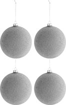 J-Line Doos van 4 Kerstballen Parels