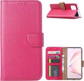 Samsung Galaxy A12 - Bookcase Roze - portemonee hoesje