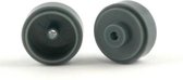 Slot.it - Plastic ��16.5x8.2x2.5mm Wheels Dark Grey 0.76g 4x - SL-W16508225P - modelbouwsets, hobbybouwspeelgoed voor kinderen, modelverf en accessoires