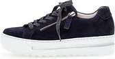Gabor 498 Lage sneakers - Dames - Blauw - Maat 38,5