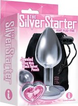 Bejeweled Heart Stainless Steel Plug - Pink - Butt Plugs & Anal Dildos - Kits