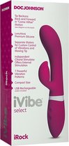 iVibe Select - iRock - Pink - Silicone Vibrators - G-Spot Vibrators - Design Vibrators