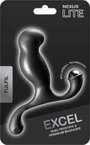 Excel Prostate Massager - Black - Butt Plugs & Anal Dildos