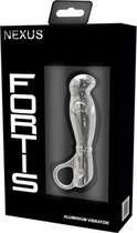 FORTIS Aluminium Vibrating Prostate Massager - Silver - Prostate Vibrators