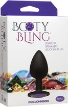 Booty Bling - Spade Small - Purple - Butt Plugs & Anal Dildos