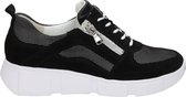 Waldläufer dames sneaker - Zwart - Maat 39