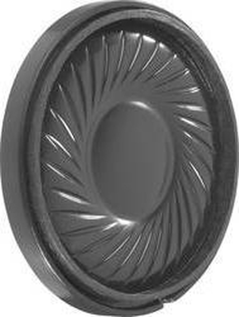 Visaton K 36 WP - 8 Ohm 1.4 inch 3.6 cm Mini-luidspreker 1 W 8 Ω Zwart Kunststof membraan Vochtbestendig