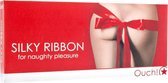 Silky Ribbon - Red - Bondage Toys - Valentine & Love Gifts