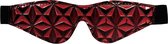 Luxury Eye Mask - Burgundy - Bondage Toys - Masks