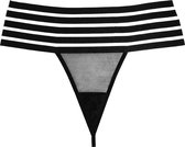 Cheeky Chique Panty - Black - O/S - Lingerie For Her - Pantie