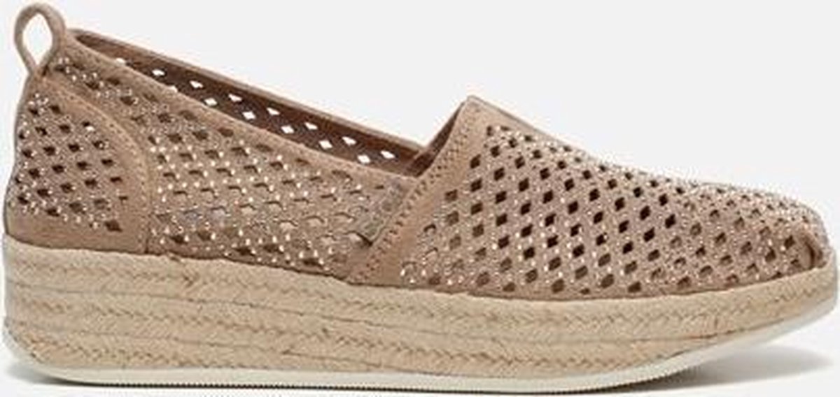 Skechers BOBS Highlights 2.0 City Sparkle espadrilles taupe - Maat 39 |  bol.com