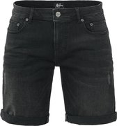 Malelions Penne Denim Short - Black