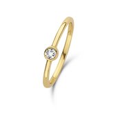 Violet Hamden Venus Dames Ring Zilver - Goudkleurig - 16.50 mm / maat 52