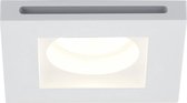 Spot Armatuur GU10 - Nitron Titron - Inbouw Vierkant - Mat Wit - Gips - Ø100