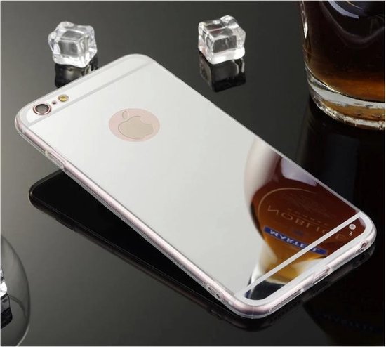 Belle siliconen hoesje avec dos miroir pour une protection optimale de l'  Apple Iphone... | bol