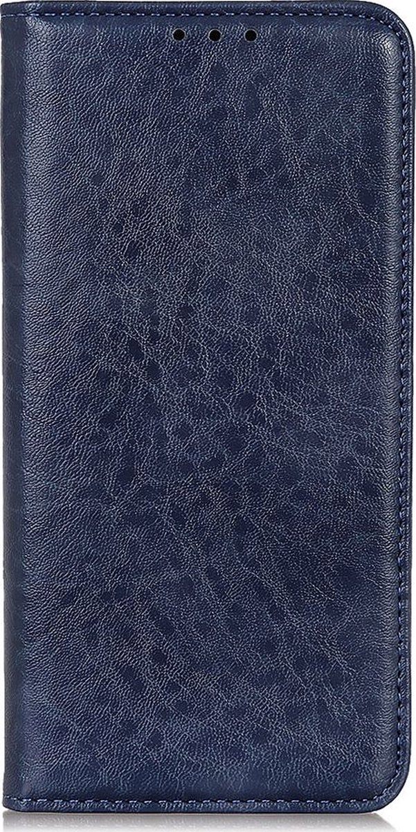 Mobigear Telefoonhoesje geschikt voor OPPO Reno 4 Pro 5G Hoesje | Mobigear Classic Elegance Bookcase Portemonnee | Pasjeshouder voor 2 Pasjes | Telefoonhoesje voor Pinpas / OV Kaart / Rijbewijs - Blauw