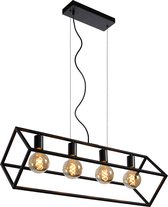 Lucide FABIAN Hanglamp - 4xE27 - Zwart