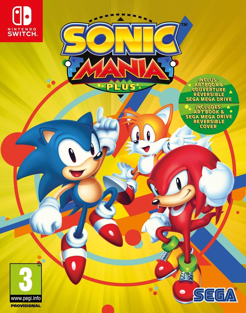 Sonic Mania Plus - Special Edition - Switch - Sega