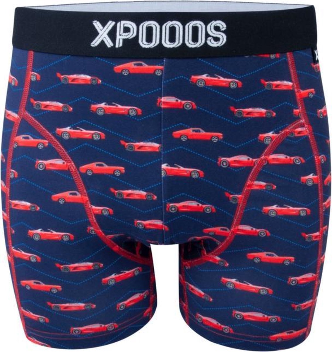 XPOOOS heren supercar boxer blauw