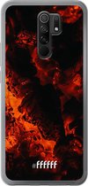 Xiaomi Redmi 9 Hoesje Transparant TPU Case - Hot Hot Hot #ffffff
