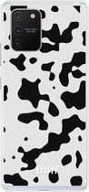 Samsung Galaxy S10 Lite Hoesje Transparant TPU Case - Dalmation Print #ffffff