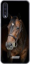 Samsung Galaxy A30s Hoesje Transparant TPU Case - Horse #ffffff